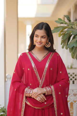 faux-blooming-gown-dupatta-suit-sequins-embroidery-work-color-pink-6