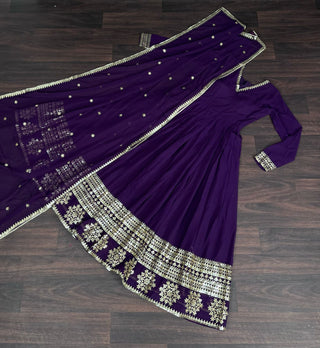 faux-blooming-gown-dupatta-suit-sequins-embroidery-work-color-purple-5