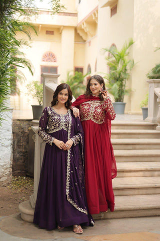 faux-blooming-gown-dupatta-suit-with-sequins-multi-zari-embroidered-work-1