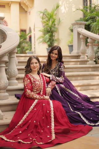 faux-blooming-gown-dupatta-suit-with-sequins-multi-zari-embroidered-work-2