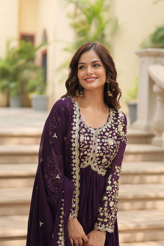 faux-blooming-gown-dupatta-suit-with-sequins-multi-zari-embroidered-work-color-wine-5