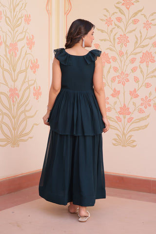 faux-blooming-gown-with-beads-embroidered-work-color-bottle-green-4