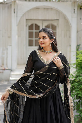 faux-blooming-gown-with-dupatta-sequins-embroidery-work-black-2