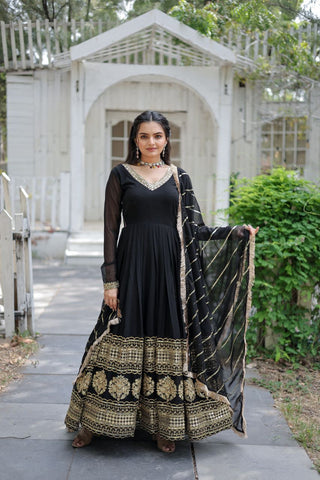 faux-blooming-gown-with-dupatta-sequins-embroidery-work-black-3