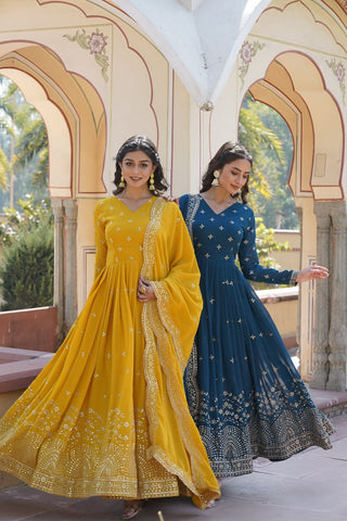 faux-georgette-gown-dupatta-suit-set-embroidery-zari-sequins-work-1