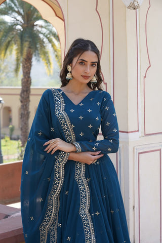 faux-georgette-gown-dupatta-suit-set-embroidery-zari-sequins-work-color-blue-3