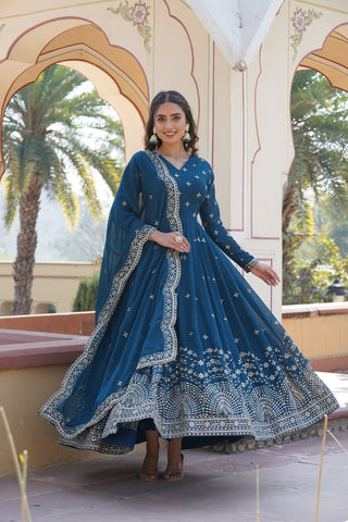 faux-georgette-gown-dupatta-suit-set-embroidery-zari-sequins-work-color-blue-4