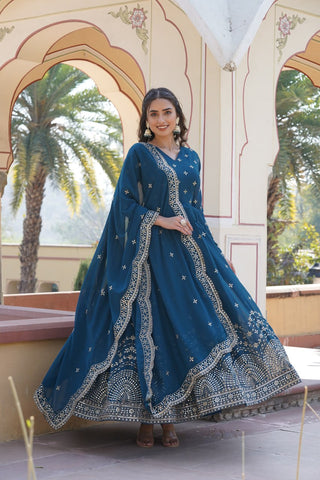 faux-georgette-gown-dupatta-suit-set-embroidery-zari-sequins-work-color-blue-5