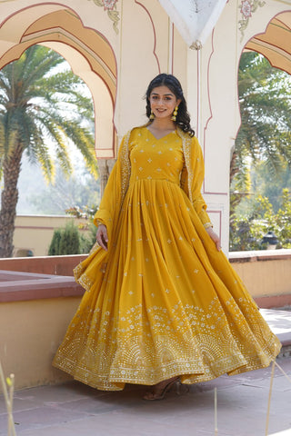 faux-georgette-gown-dupatta-suit-set-embroidery-zari-sequins-work-color-yellow-5