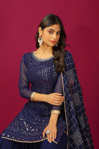 faux-georgette-kurti-plazzo-dupatta-set-with-embroidery-sequence-work-color-navy-blue-4
