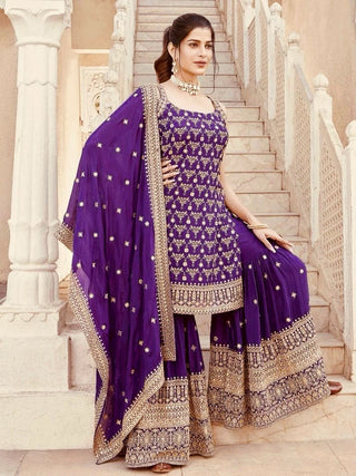 faux-georgette-kurti-sharara-dupatta-set-with-thread-9mm-sequence-work-color-purple-1