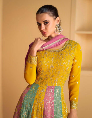 faux-georgette-long-gown-pant-dupatta-set-with-sequence-embroidery-work-color-yellow-4