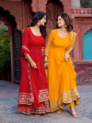 faux-georgette-long-gown-pant-dupatta-set-with-thread-sequence-work-3