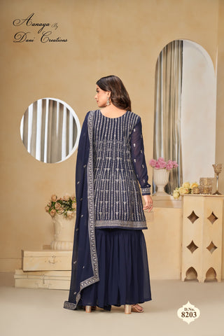 faux-georgette-top-palazzo-dupatta-set-with-embroidery-work-color-blue-2
