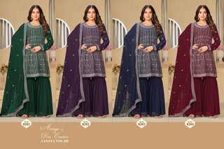faux-georgette-top-palazzo-dupatta-set-with-embroidery-work