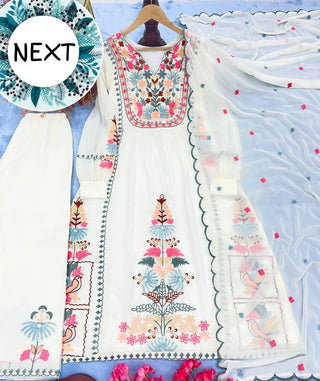 faux-georgette-top-plazzo-dupatta-with-embroidery-mirror-work-color-white-2