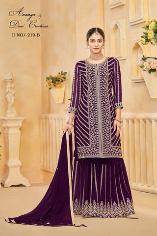 faux-georgette-top-sharara-dupatta-set-with-sequence-embroidery-work-color-purple-2