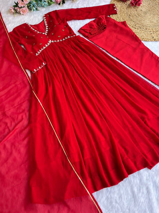 fox-georgette-gown-pant-dupatta-with-heavy-blooming-work-color-red-3