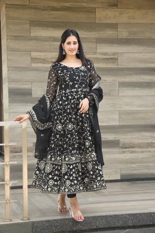 georgette-anarkali-gown-pant-dupatta-with-thread-sequins-embroidery-work-color-black-2