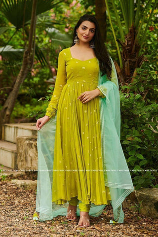 georgette-anarkali-kameez-dupatta-set-print-embroidery-work-color-pistachio