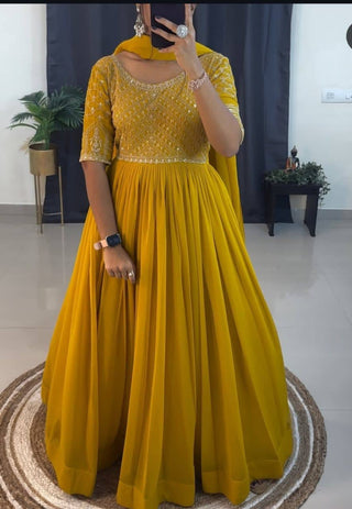 georgette-anarkali-long-gown-dupatta-sequence-embroidery-work-color-yellow-1