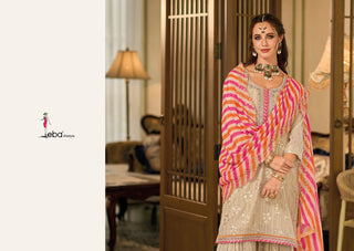 georgette-kurti-sharara-dupatta-set-embroidery-work-color-brown-4