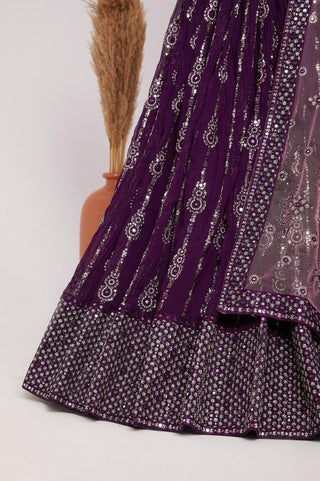 georgette-lehenga-blouse-dupatta-set-with-embroidery-sequins-work-maroon-2