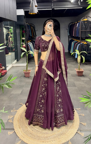 georgette-lehenga-blouse-dupatta-set-with-embroidery-zari-sequins-coding-work-color-wine-4