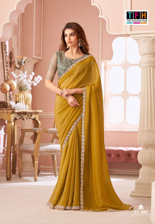 georgette-saree-sequence-thread-embroidery-stone-work-banglori-work-blouse-color-mustard-1