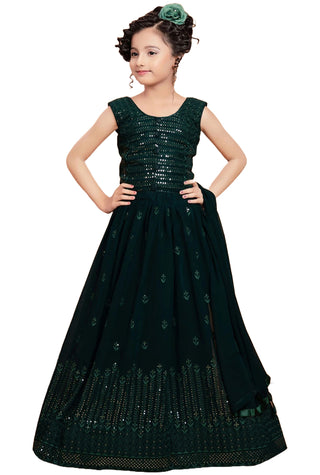 georgette-wear-kids-lehenga-choli-with-embroidery-sequence-work-color-green