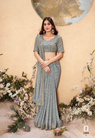 georgette-weightless-leheriya-with-embroidery-border-color-dark-grey