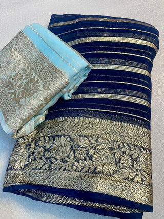 georgetteg-saree-contract-running-blouse