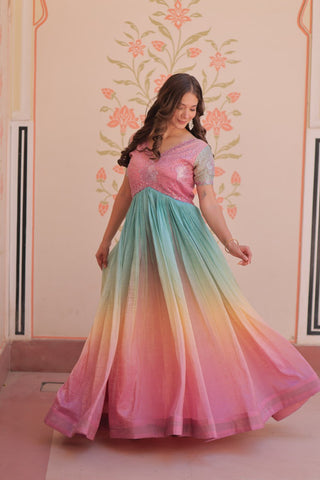 gold-crush-padding-long-gown-with-beads-embroidered-work-color-tulip-pink-3
