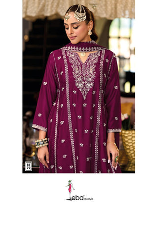heavy-chinon-gown-pant-dupatta-with-embroidery-work-color-maroon-4