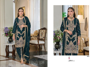 heavy-chinon-kameez-dhoti-dupatta-set-with-embroidery-work-color-green
