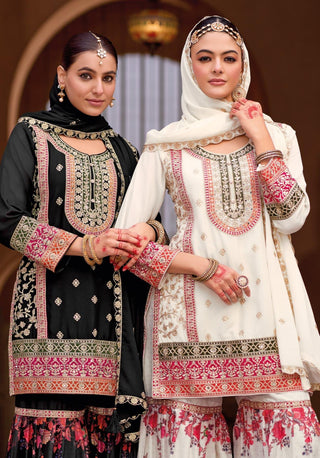 heavy-chinon-kurt-plazzo-dupatta-set-with-embroidery-work-2