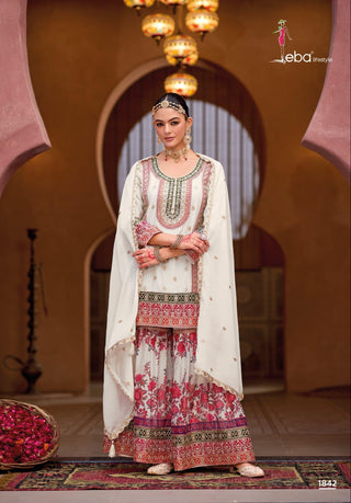 heavy-chinon-kurt-plazzo-dupatta-set-with-embroidery-work-color-white-1
