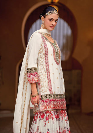 heavy-chinon-kurt-plazzo-dupatta-set-with-embroidery-work-color-white-2