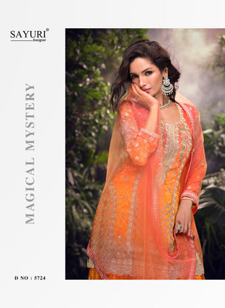 heavy-chinon-kurti-pant-dupatta-set-with-multi-digital-print-sequence-embroidery-stitch-work-color-orange-2