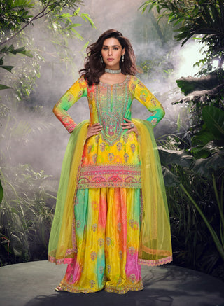 heavy-chinon-kurti-pant-dupatta-set-with-multi-digital-print-sequence-embroidery-stitch-work-color-yellow-1