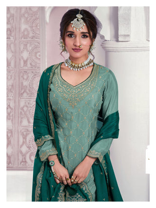 heavy-chinon-kurti-plazzo-dupatta-set-with-embroidery-sequence-work-color-cyan-2