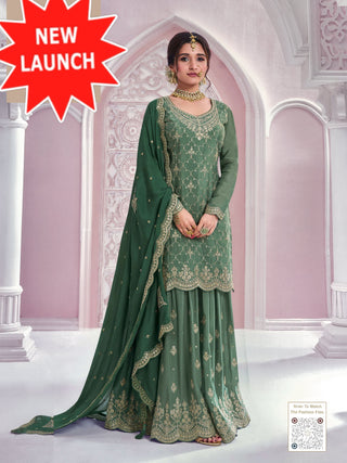 heavy-chinon-kurti-plazzo-dupatta-set-with-embroidery-sequence-work-color-green-1
