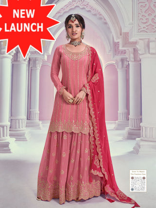 heavy-chinon-kurti-plazzo-dupatta-set-with-embroidery-sequence-work-color-pink-1