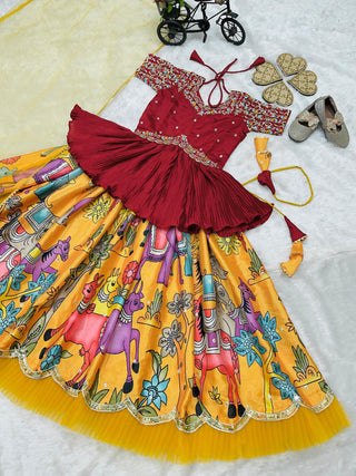 heavy-chinon-lehenga-kediya-style-choli-dupatta-set-with-print-embroidery-sequence-work-color-mustard-5