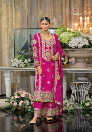 heavy-chinon-top-palazzo-dupatta-set-with-embroidery-work-color-magenta-1