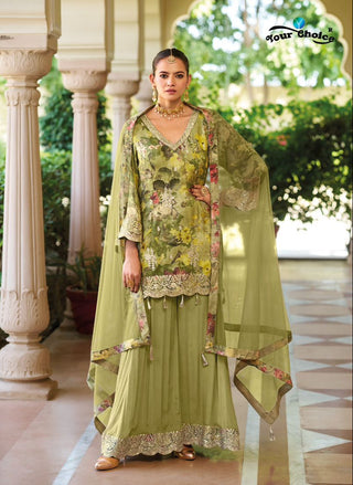 heavy-chinon-top-sharara-dupatta-set-with-print-embroidery-work-color-green-1
