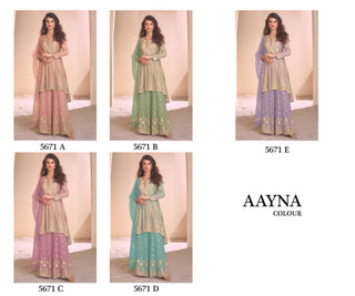 heavy-faux-georgette-kurti-plazzo-dupatta-set-with-embroidery-sequence-work