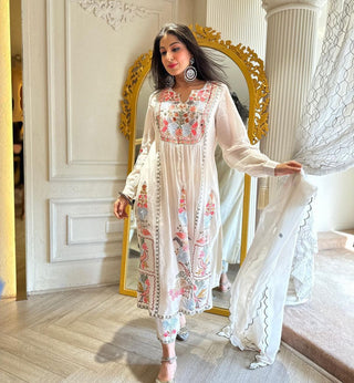 heavy-faux-georgette-salwar-plazo-dupatta-set-with-embroidery-morror-work-white