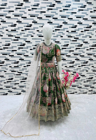 heavy-fox-georgette-girls-gown-dupatta-set-digital-print-embroidery-sequence-work-color-green-1