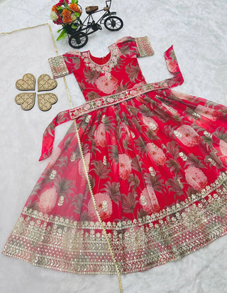 heavy-fox-georgette-girls-gown-dupatta-set-digital-print-embroidery-sequence-work-color-red-2
